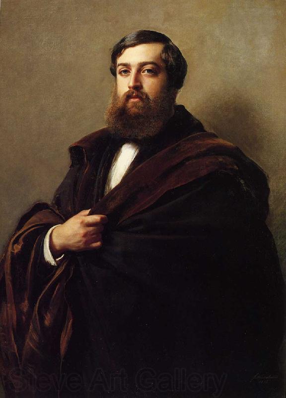 Franz Xaver Winterhalter Alfred-Emilien, Comte de Nieuwerkerke Norge oil painting art